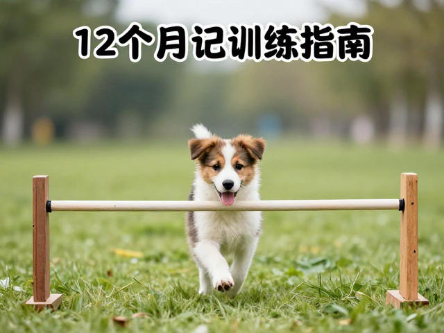 幼犬12个月训练指南，障碍物规避与提升主人独立生活能力