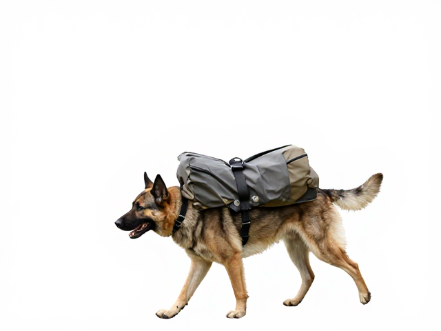驮运物资在犬类工作中的实际应用