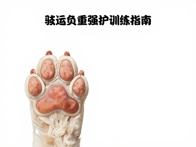 驮运负重行走如何保护爪垫？中等负重强化训练指南