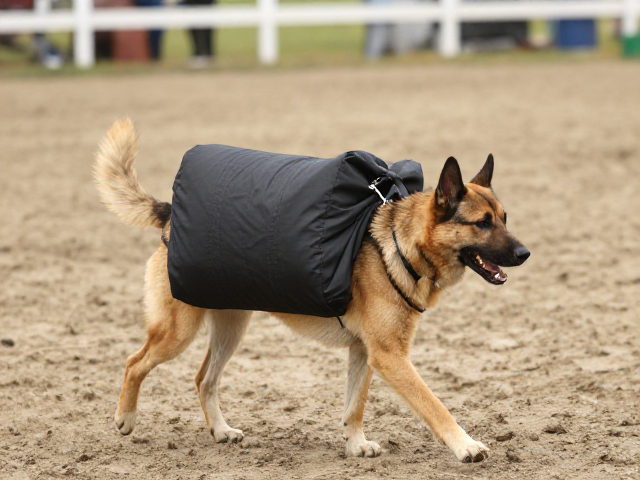 犬类运动基地,驮运物资负重行走技巧与负重稳定性训练指南