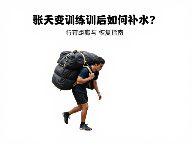 驮运负重行走训练后如何补水?行进距离与恢复指南