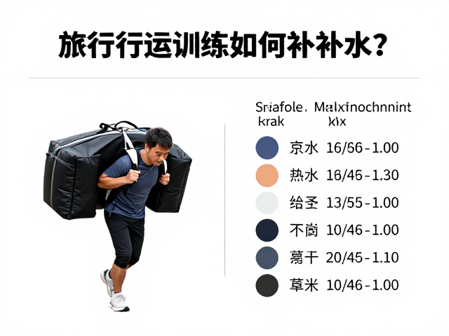 行进距离对补水需求的影响与计算