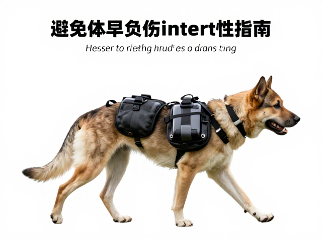 工作犬体能训练,驮运负重行走指南,避免过早负重伤关节