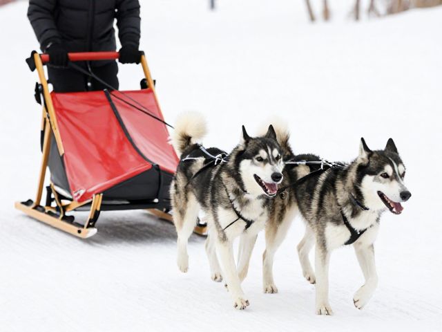 雪橇犬训练,从基础服从到负重驮运与牵引实战指南