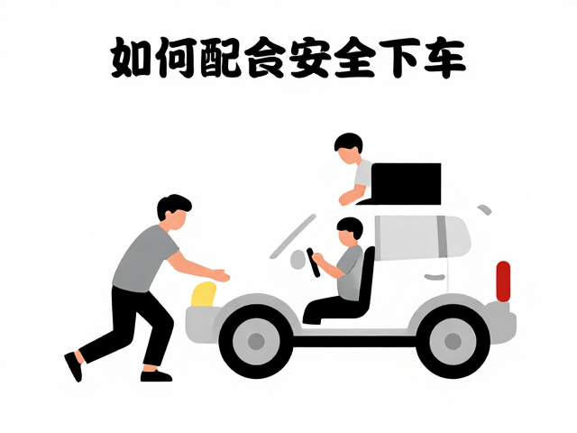 上下车动作与避险姿势的协同配合