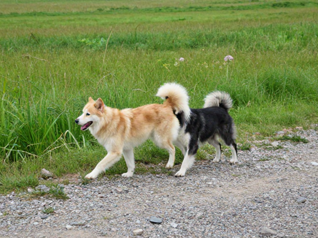 露营犬草地营位适应指南，草丛碎石路面随行训练技巧