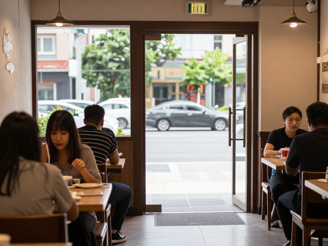 餐厅安静入座与进出门礼仪,远离车辆道路的安全用餐指南