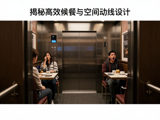 餐厅安静入座等候,电梯楼道打哈欠?揭秘高效候餐与空间动线设计