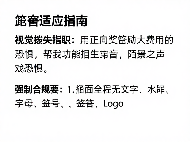 长期维持与环境优化