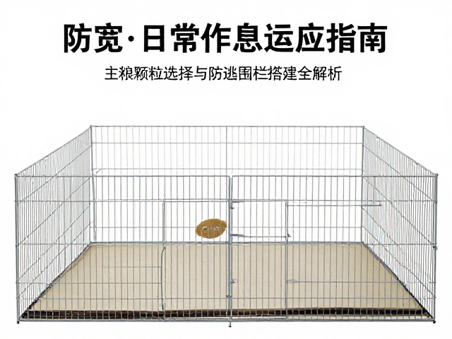 防逃围栏搭建全解析