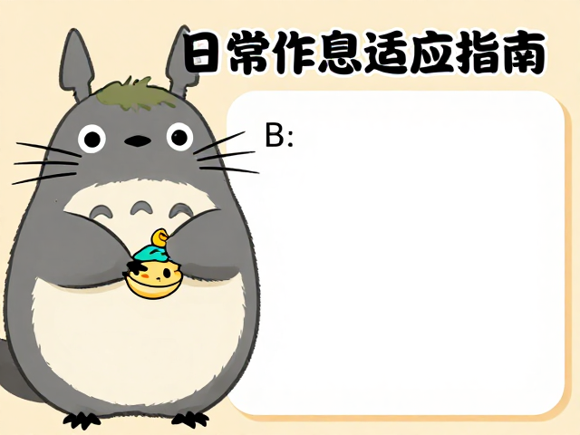 日常作息与训练融合