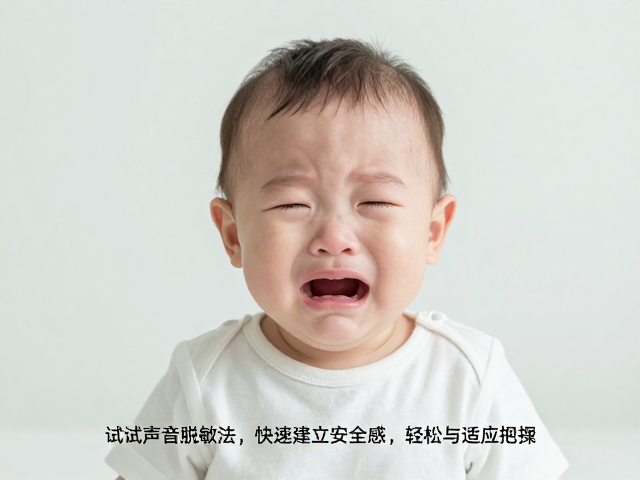 宝宝抱起就哭?试试声音脱敏法,快速建立安全感,轻松适应怀抱