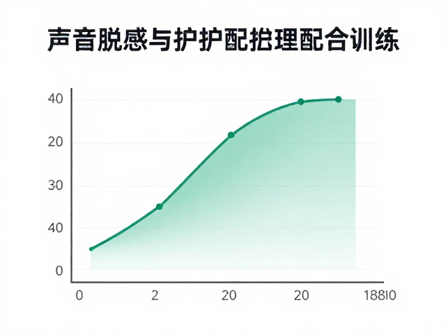 声音脱敏与护理配合训练，通过音量递增法提升康复效果