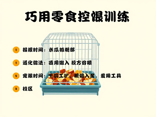 零食控制：量化摄入与精准投喂策略