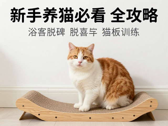 猫抓板训练:满足天性与保护家具