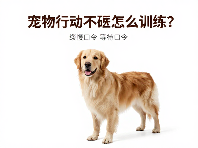 宠物行动不便怎么训练?缓慢引导,等待口令,帮爱宠重建自信与行动力