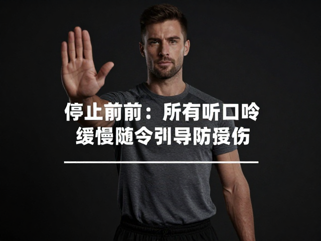 停止前的信号识别与即时干预