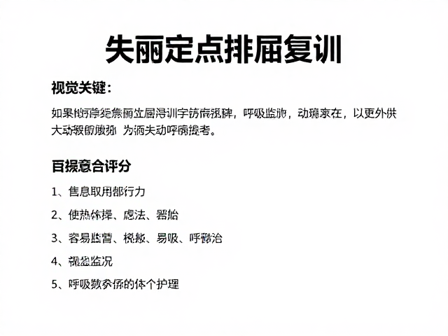 呼吸频率监测对复训安全与心理状态的实时反馈
