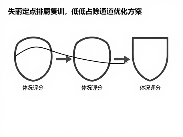 复训流程中评分与动线的协同执行策略