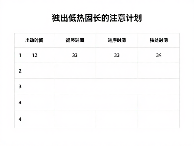 构建可执行的独处延长计划