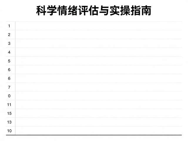 情绪日志与长期追踪的数据逻辑