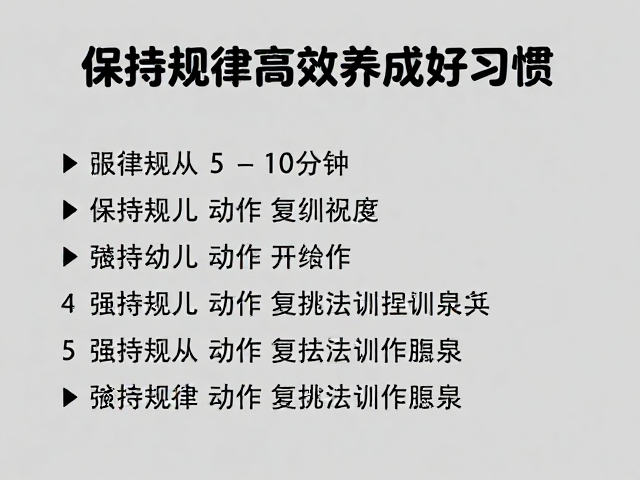 构建规律高效的复训执行体系