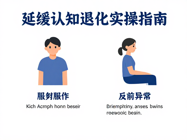 延缓认知退化的实操场景构建
