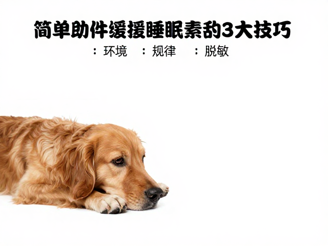 缓解睡眠紊乱的3大技巧：环境、规律与脱敏
