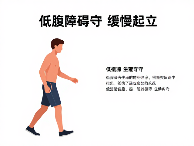 低强度障碍行走与缓慢起立练习，科学康复训练指南
