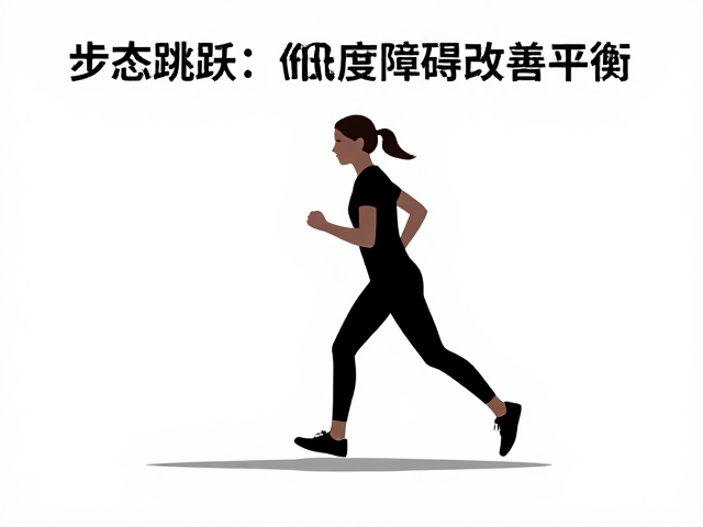 步态观察发现频繁跳跃?低强度障碍行走训练改善平衡