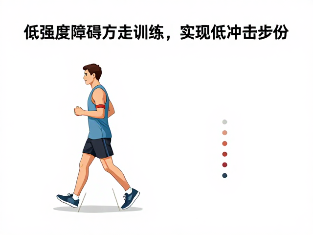 低强度障碍行走训练,如何科学控制运动时间实现低冲击步行