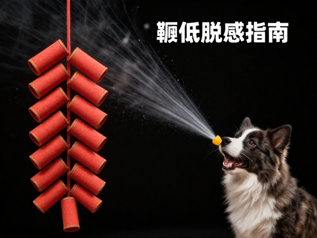 鞭炮声脱敏指南，降低噪音干扰，家庭训练指导助宠物适应