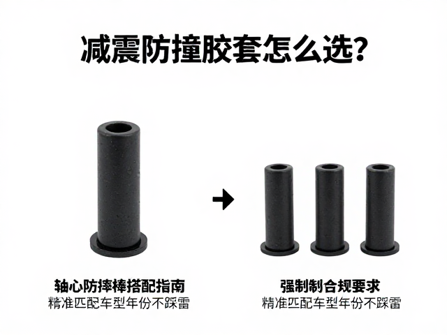 减震防撞胶套怎么选？轴心防摔棒搭配指南，精准匹配车型年份不踩雷