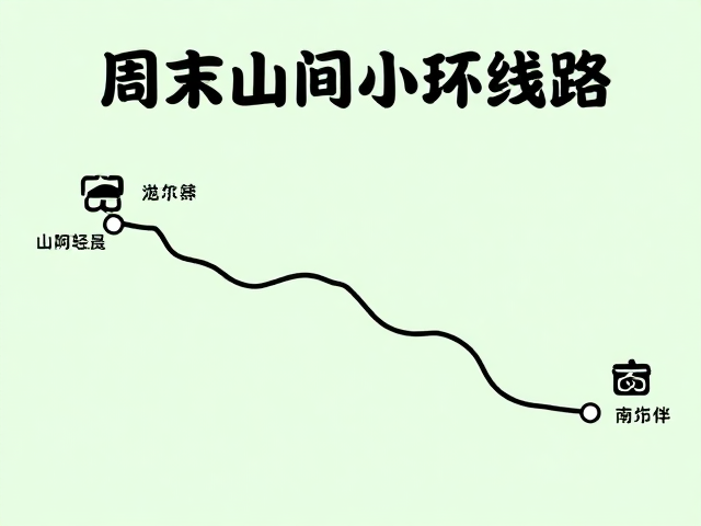 周末山间小环线，摄影骑行圈的低成本周边游攻略