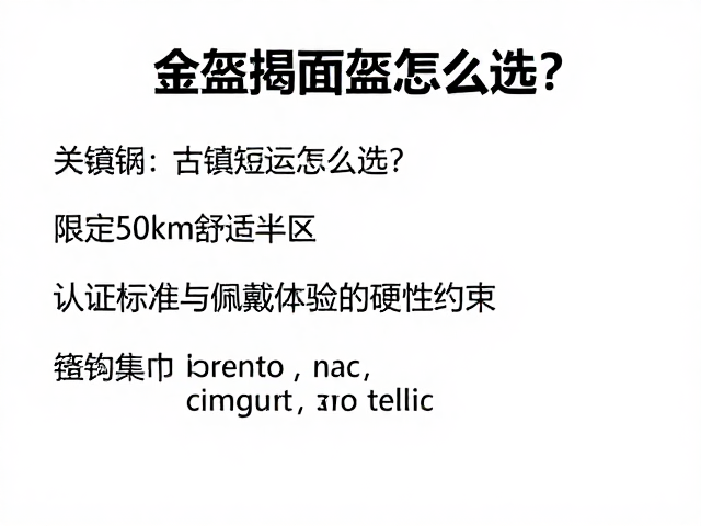 古镇串联短途骑行，全盔/揭面盔怎么选？限定50km舒适半径
