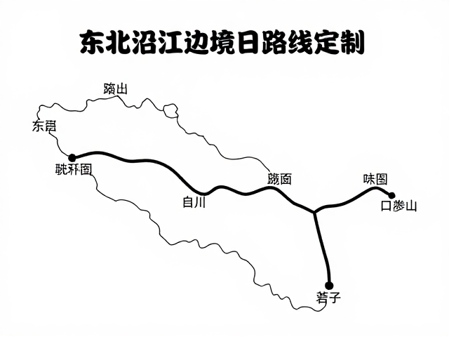 东北沿江边境摩旅路线定制，避开口岸节假日拥堵攻略