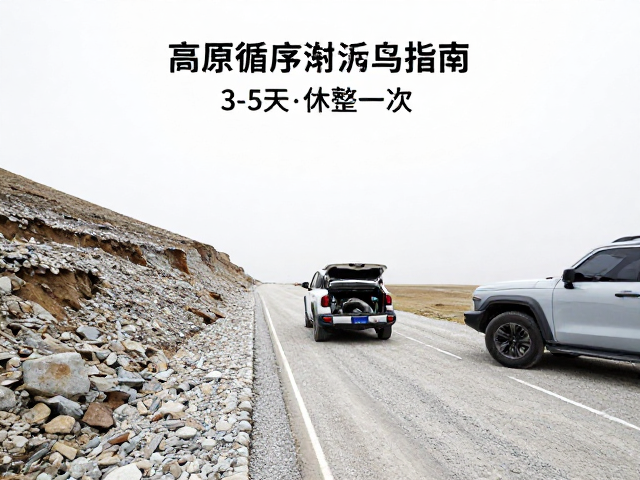 高原循序渐进，碎石非铺装路自驾指南，每3-5天休整一次
