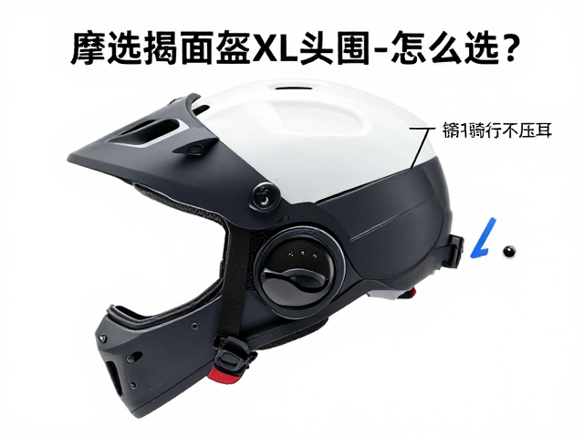摩旅揭面盔XL头围怎么选？蓝牙耳机安装位攻略，舒适骑行不压耳