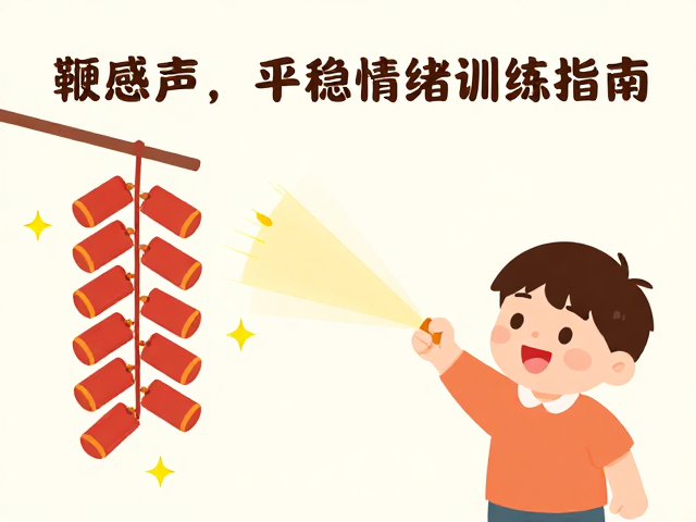 鞭炮声脱敏，声音奖励配对法，平稳情绪训练指南