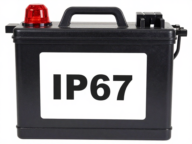 亏电启动器带LED警示灯，IP67防尘防水外壳，户外应急必备