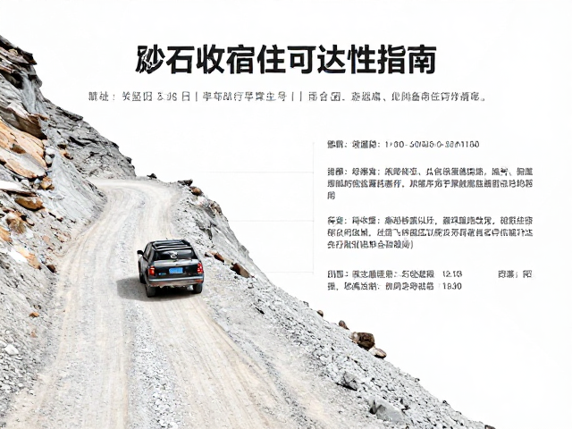 砂石山路小众路线摄影，设备减震收纳与住宿可达性指南