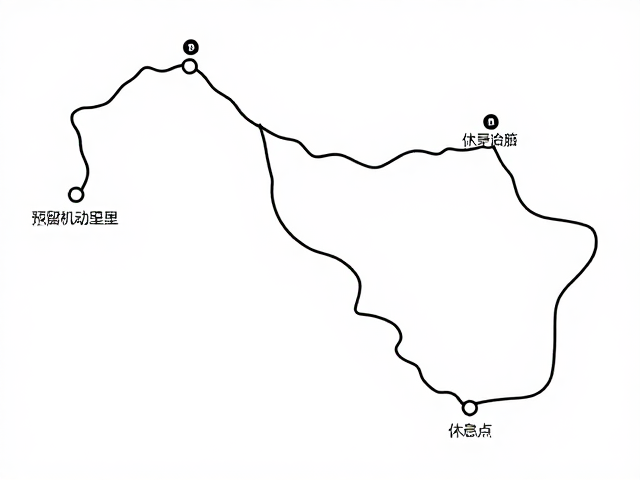 山路自驾攻略，环线折返分段规划，预留机动里程应对低均速