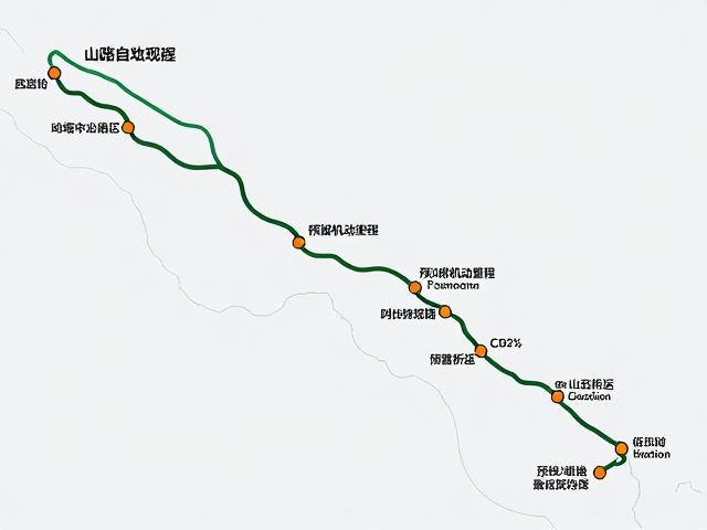 山路自驾攻略，环线折返分段规划，预留机动里程应对低均速