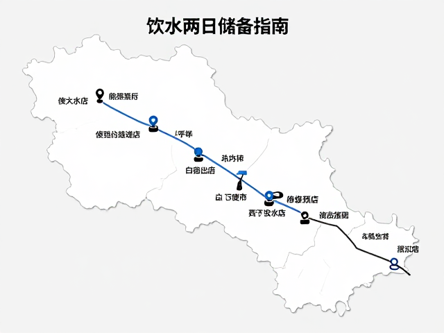 自驾必备，饮水两日储备指南及沿途修车维修站点与便利店分布图