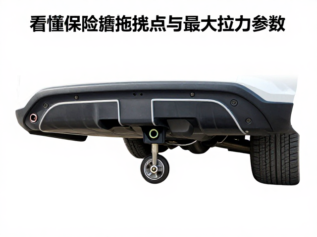 车辆拖拽带怎么选？看懂保险杠拖拽点与最大拉力参数