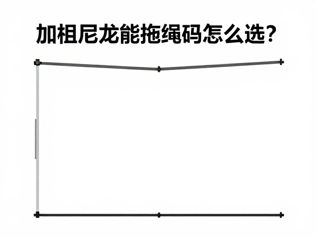 加粗尼龙拖拽绳索怎么选？多功能牵引绳连接车架固定点指南