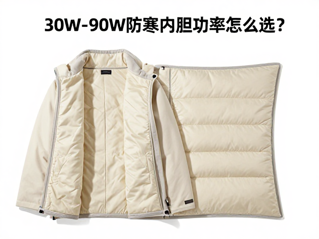 30W-90W防寒内胆功率怎么选？尺码过松致保暖失效