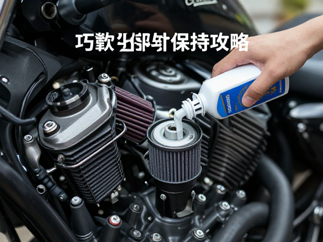 巡航摩托空气滤芯清洗，巧用化油器清洗剂高效保养攻略