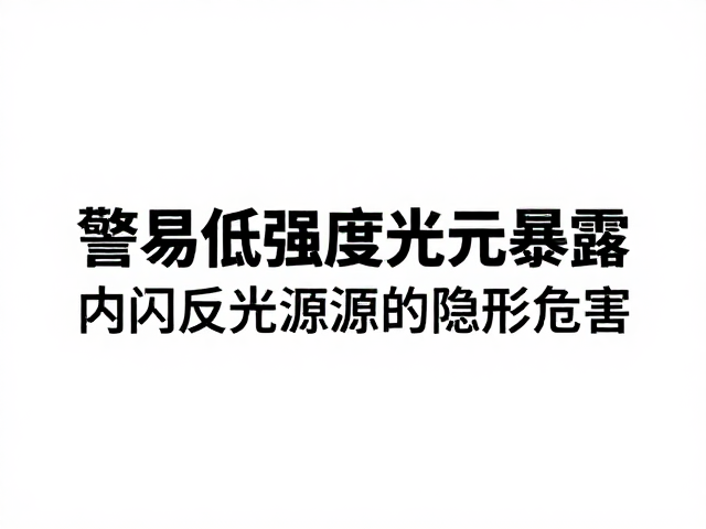 家庭反光源的隐蔽风险