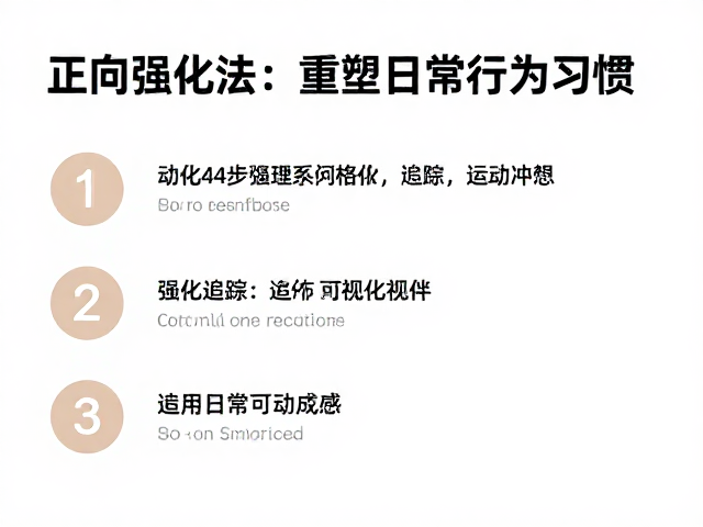 第三步:追踪与可视化,强化成就感
